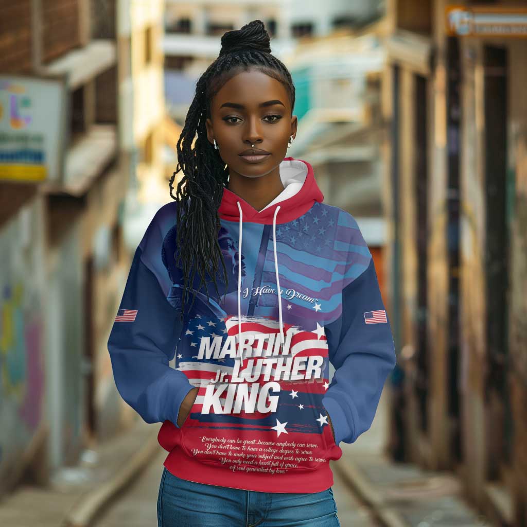 Martin Luther King MLK Hoodie I Have A Dream - African Pride