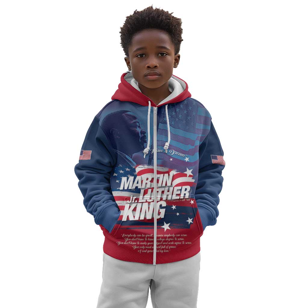 Martin Luther King MLK Kid Hoodie I Have A Dream - African Pride