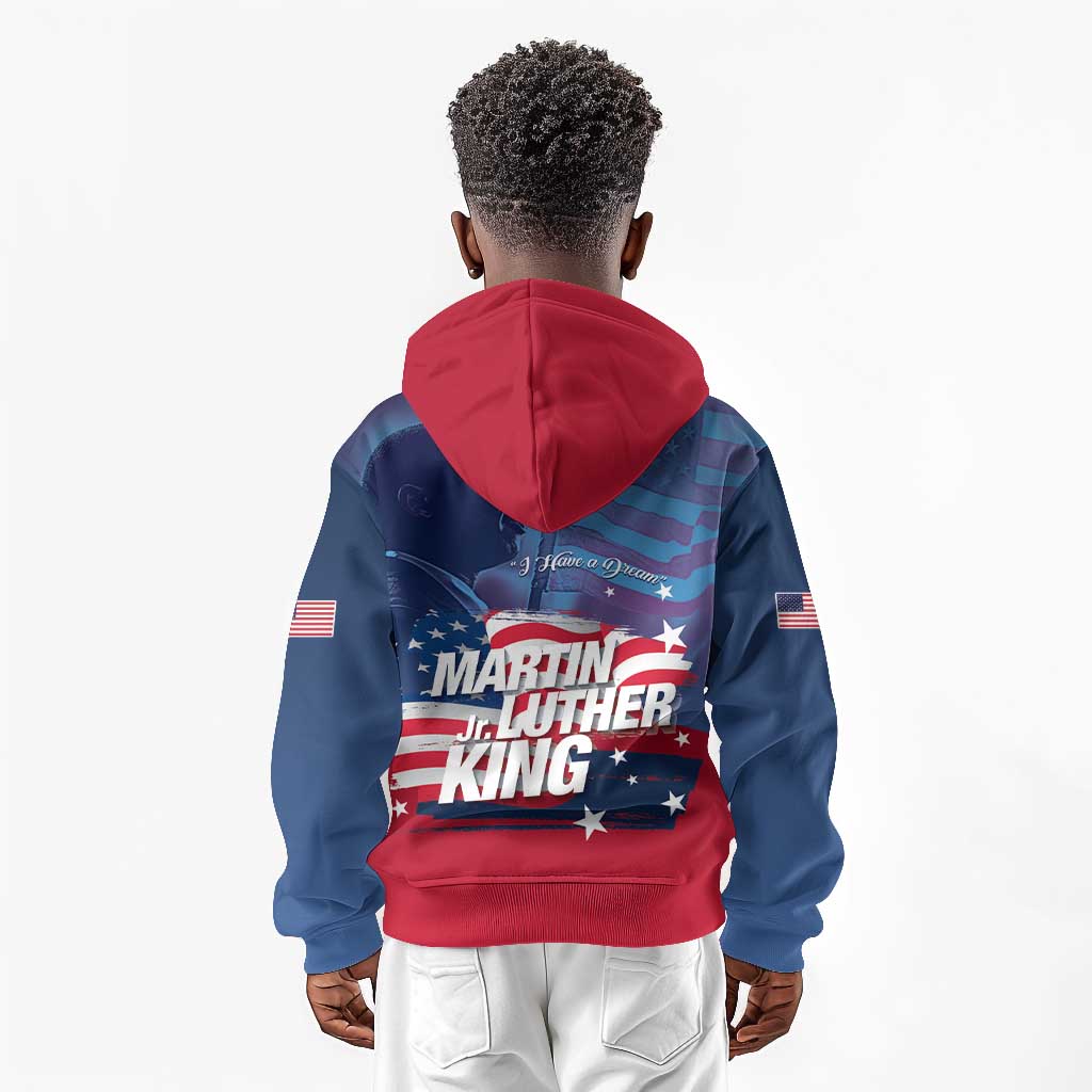 Martin Luther King MLK Kid Hoodie I Have A Dream - African Pride