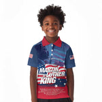 Martin Luther King MLK Kid Polo Shirt I Have A Dream - African Pride