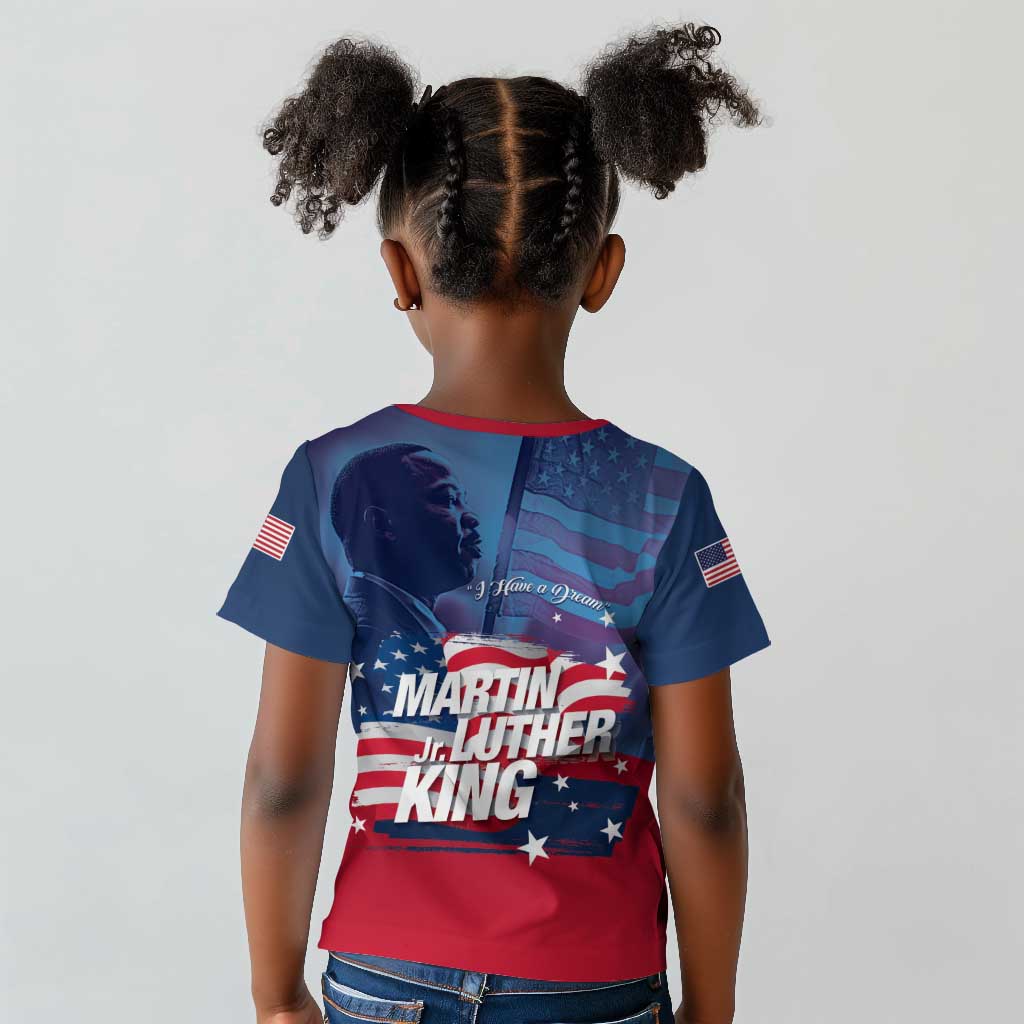 Martin Luther King MLK Kid T shirt I Have A Dream - African Pride