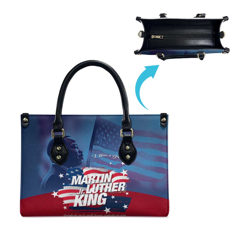 Martin Luther King MLK Leather Bag I Have A Dream - African Pride