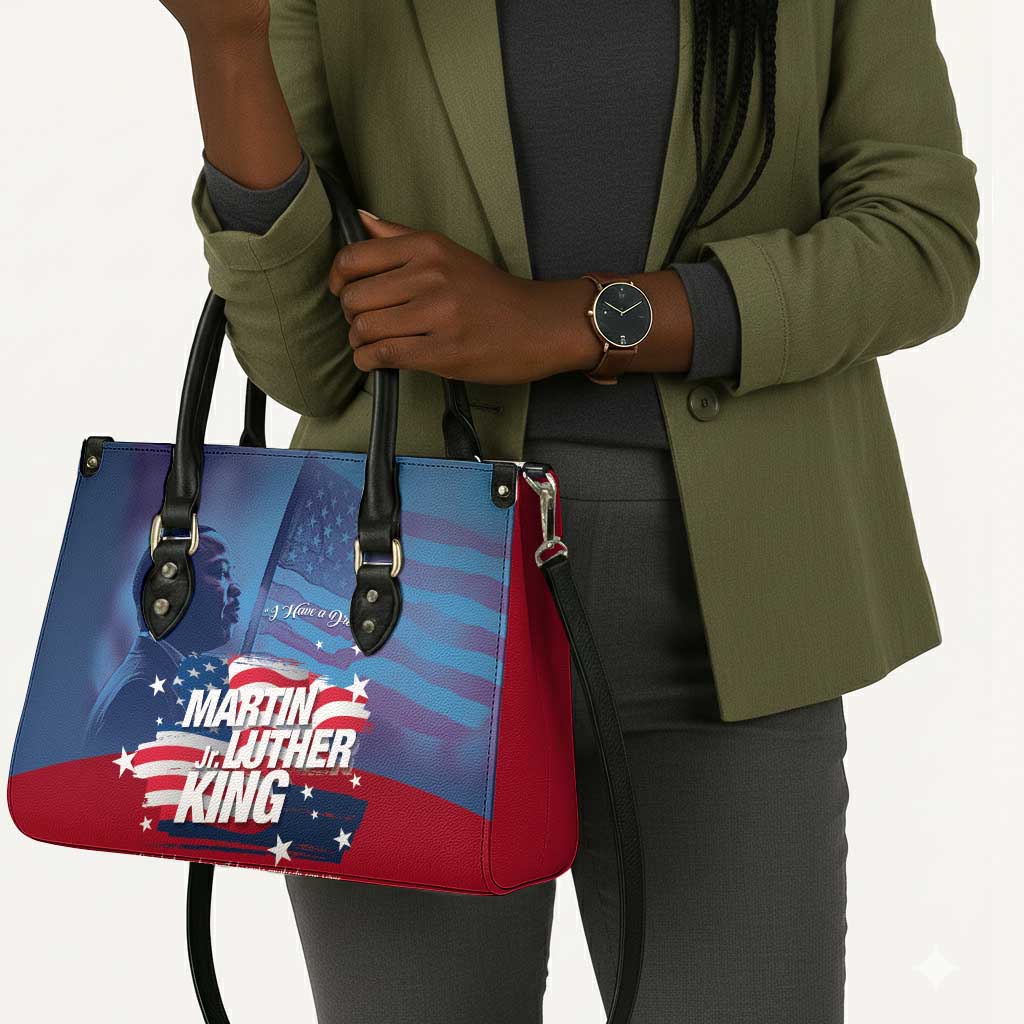 Martin Luther King MLK Leather Bag I Have A Dream - African Pride