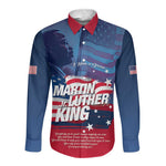 Martin Luther King MLK Long Sleeve Button Shirt I Have A Dream - African Pride