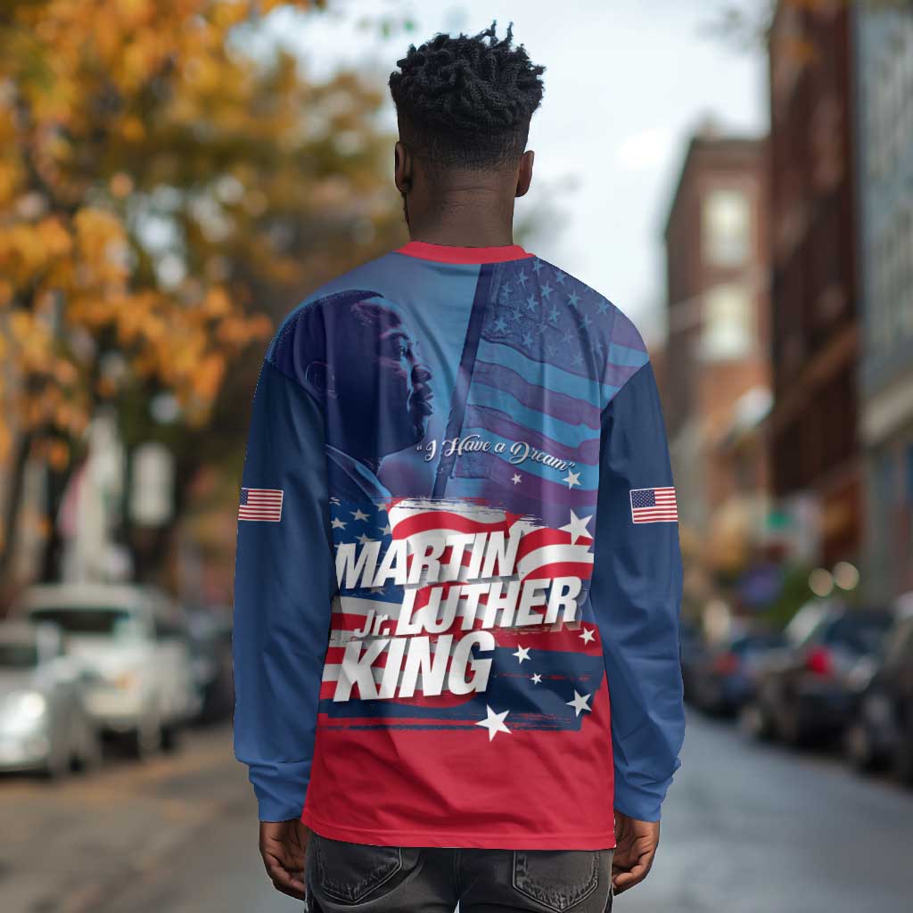 Martin Luther King MLK Long Sleeve Shirt I Have A Dream - African Pride