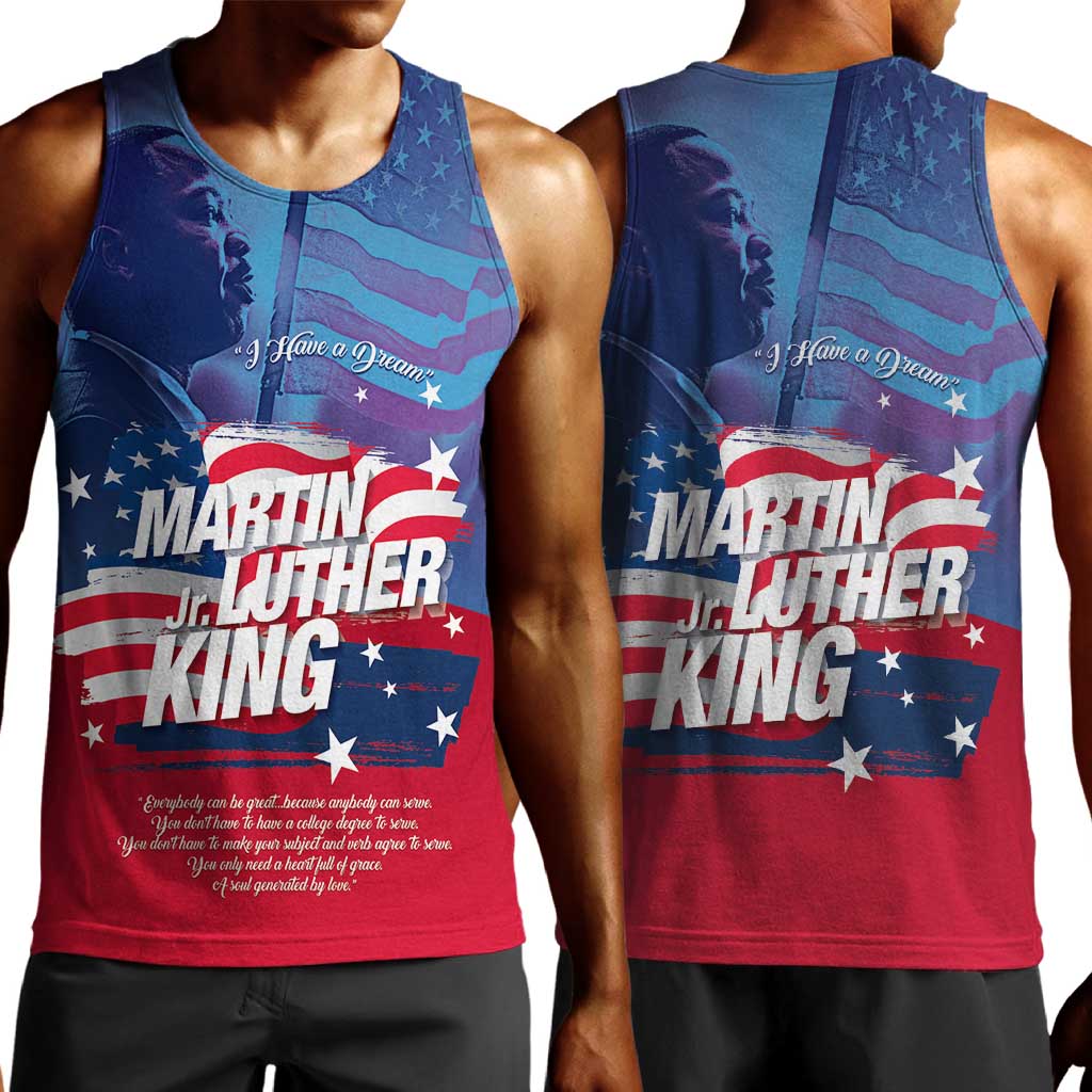Martin Luther King MLK Men Tank Top I Have A Dream - African Pride