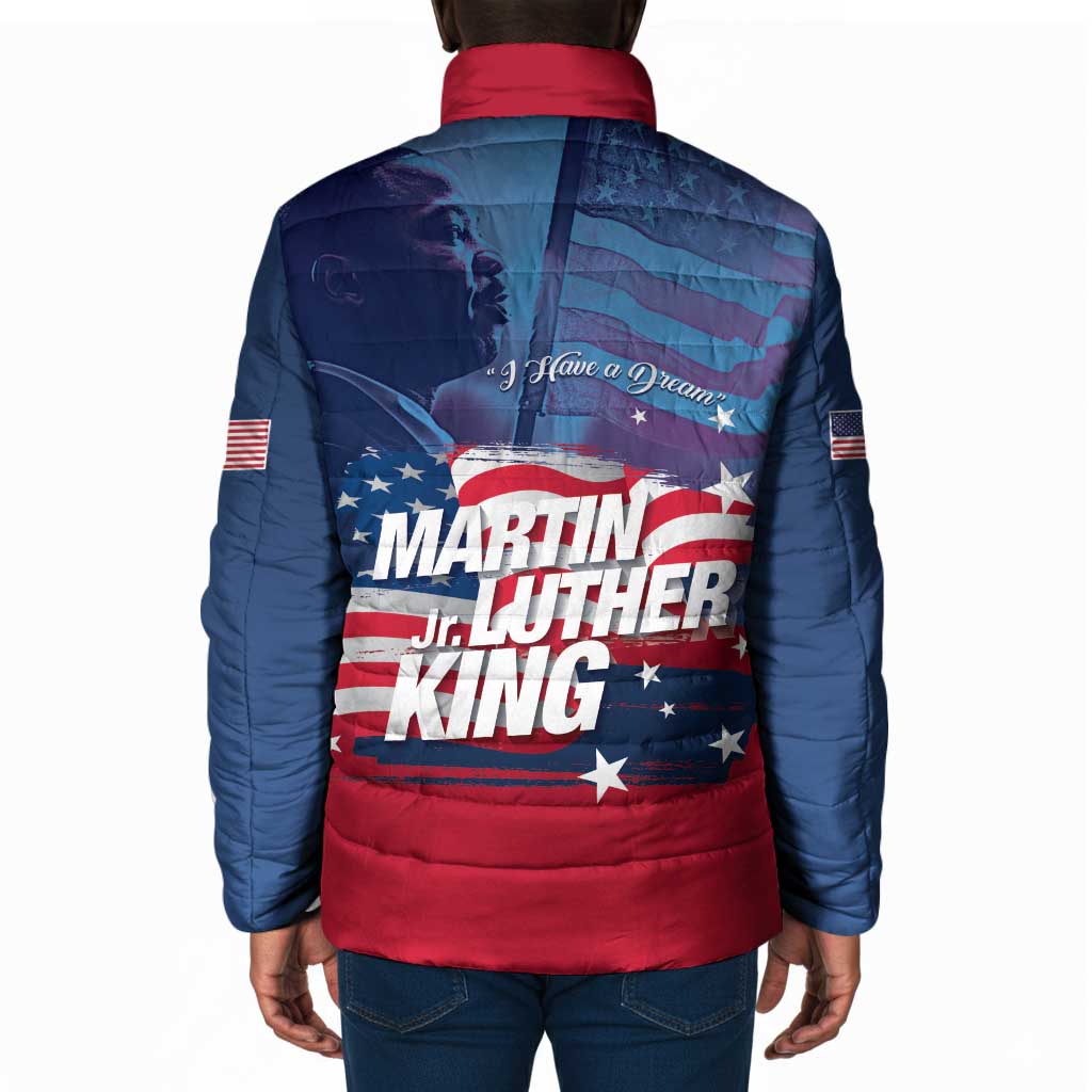 Martin Luther King MLK Padded Jacket I Have A Dream - African Pride