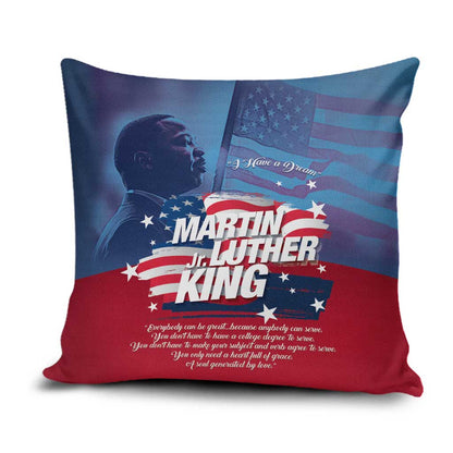Martin Luther King MLK Pillow Cover I Have A Dream - African Pride