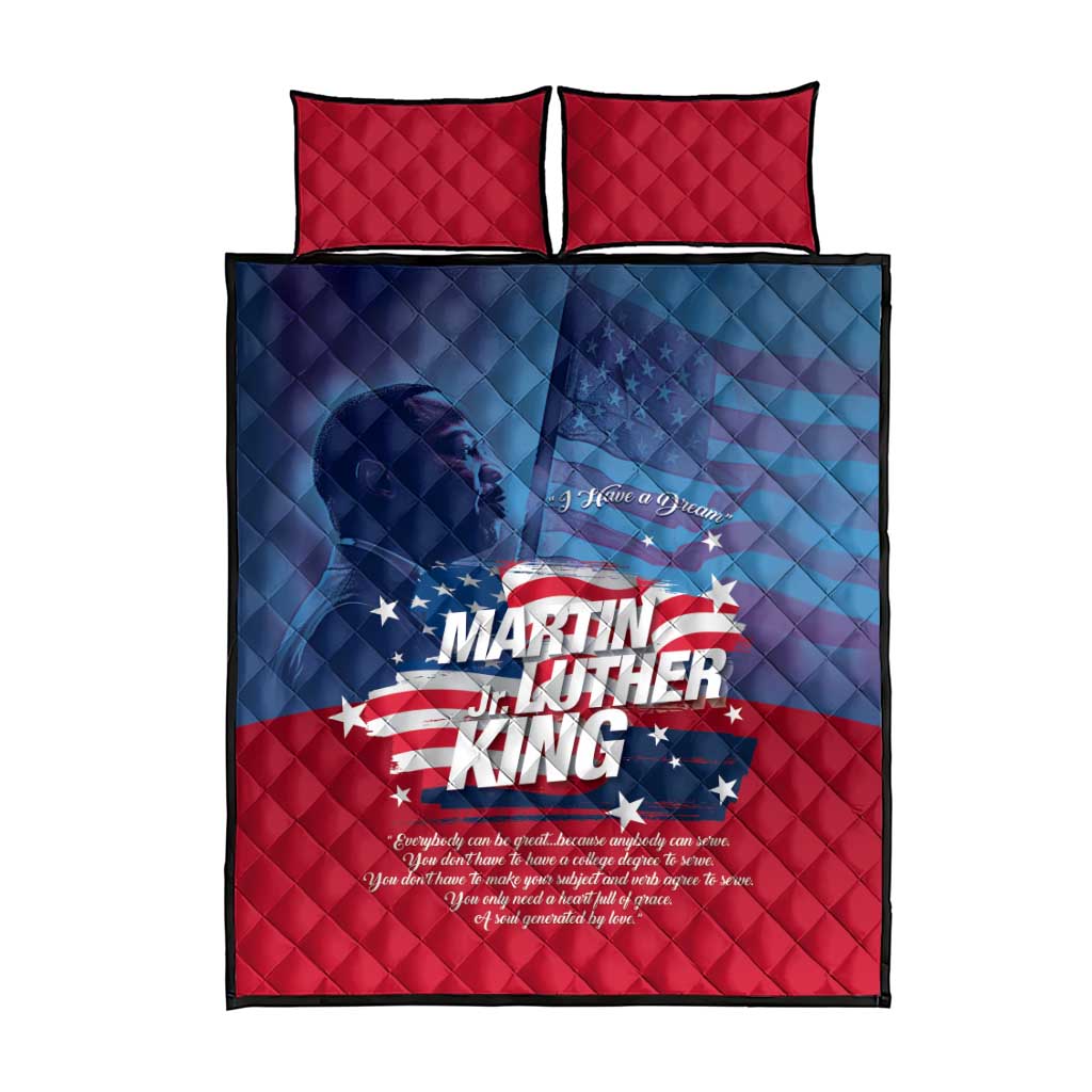 Martin Luther King MLK Quilt Bed Set I Have A Dream - African Pride