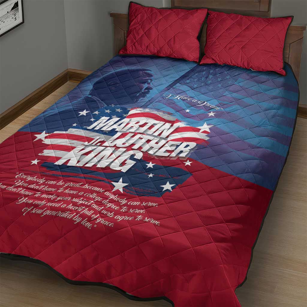 Martin Luther King MLK Quilt Bed Set I Have A Dream - African Pride