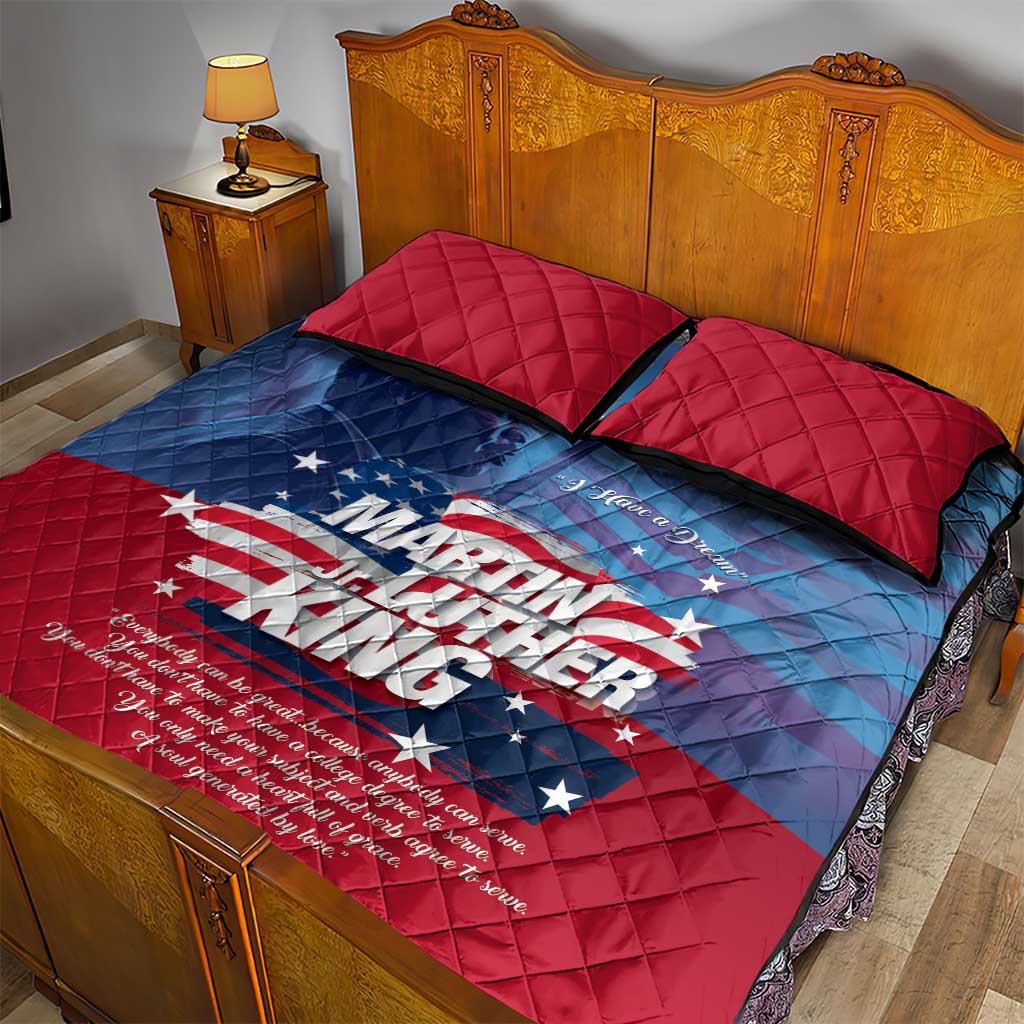 Martin Luther King MLK Quilt Bed Set I Have A Dream - African Pride