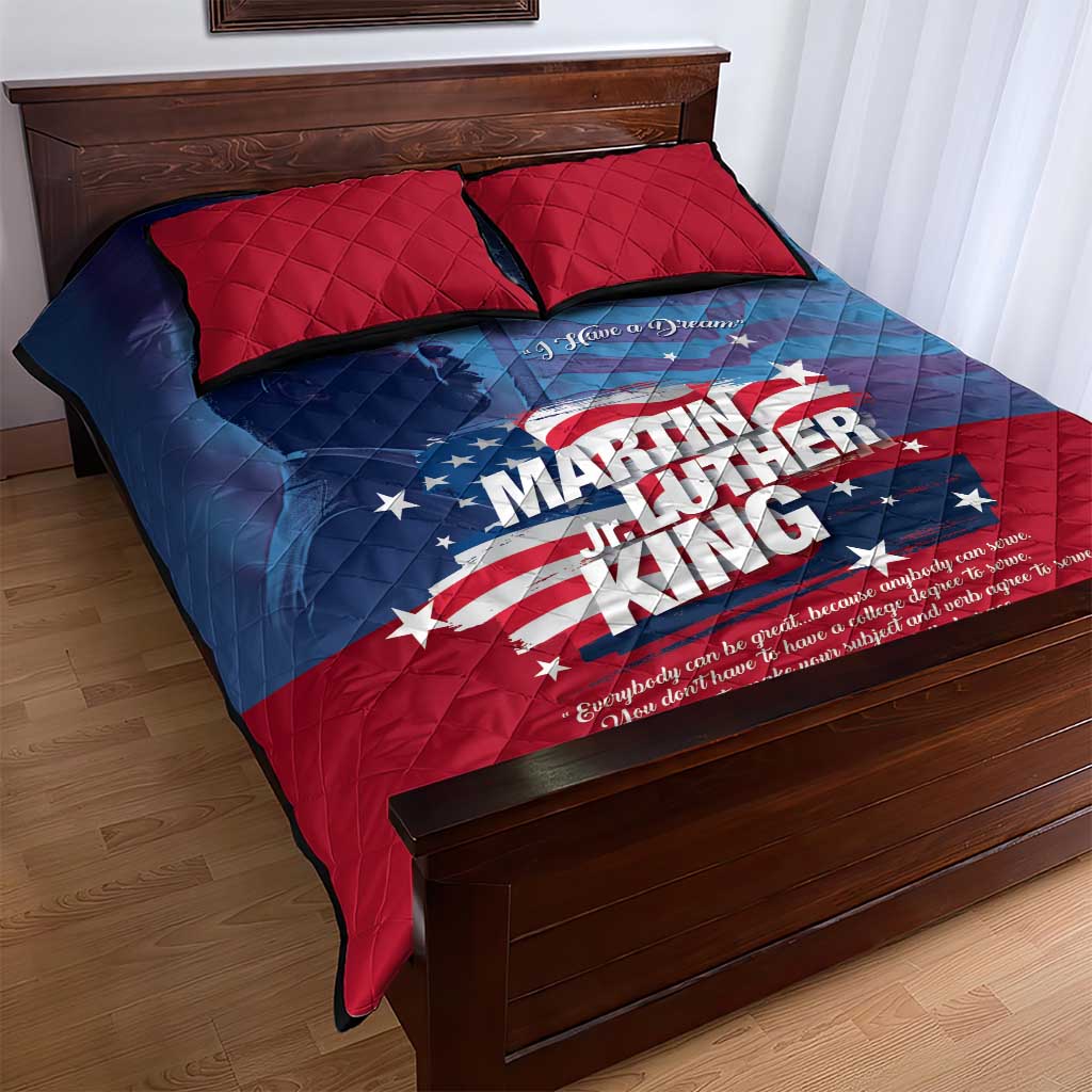 Martin Luther King MLK Quilt Bed Set I Have A Dream - African Pride