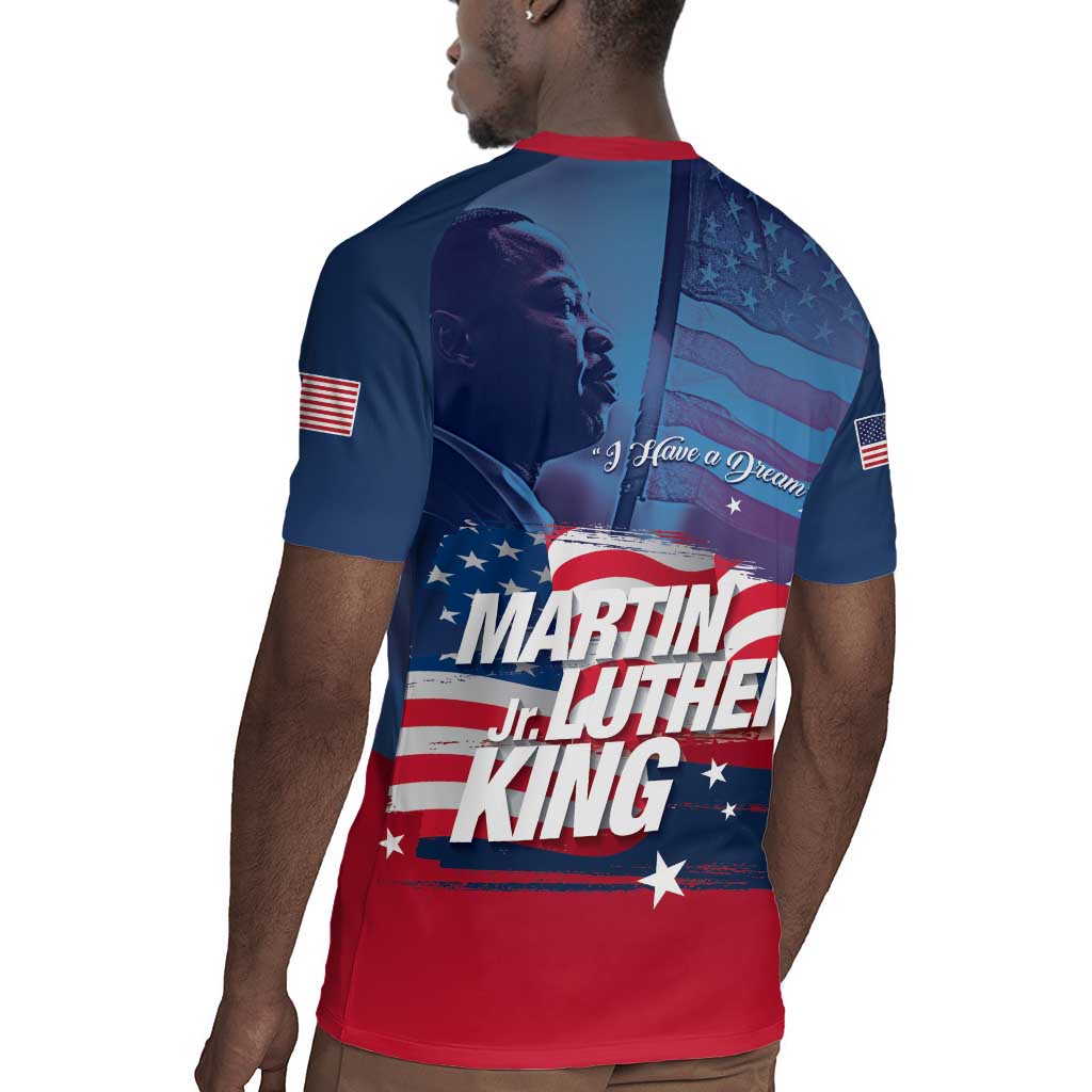 Martin Luther King MLK Rugby Jersey I Have A Dream - African Pride