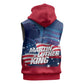 Martin Luther King MLK Sleeveless Zip Hoodie I Have A Dream - African Pride