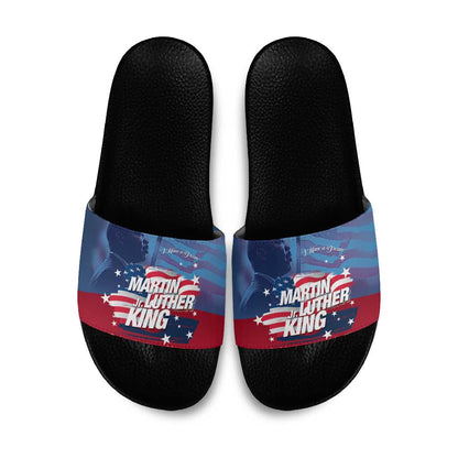 Martin Luther King MLK Slide Sandals I Have A Dream - African Pride