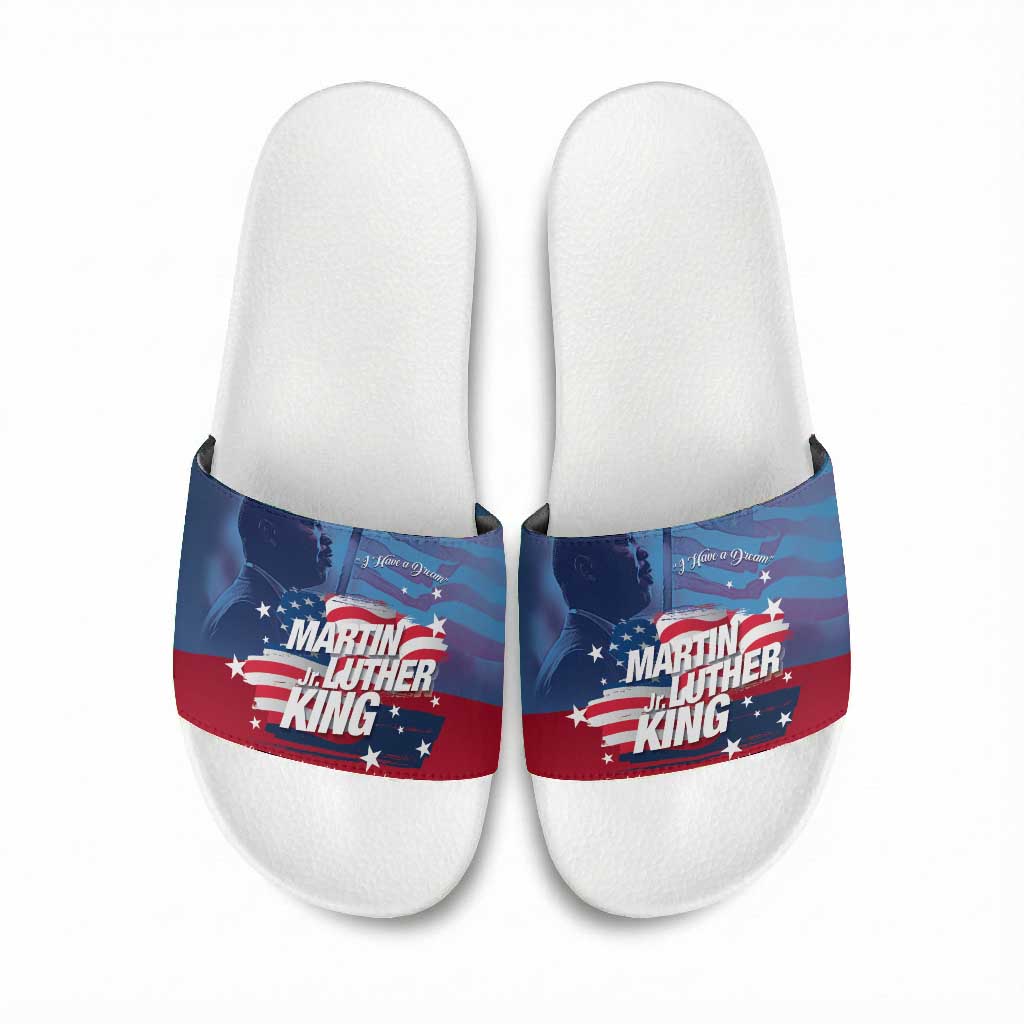 Martin Luther King MLK Slide Sandals I Have A Dream - African Pride