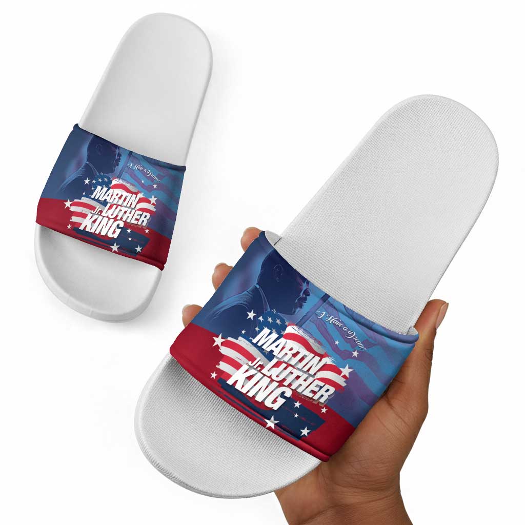 Martin Luther King MLK Slide Sandals I Have A Dream - African Pride