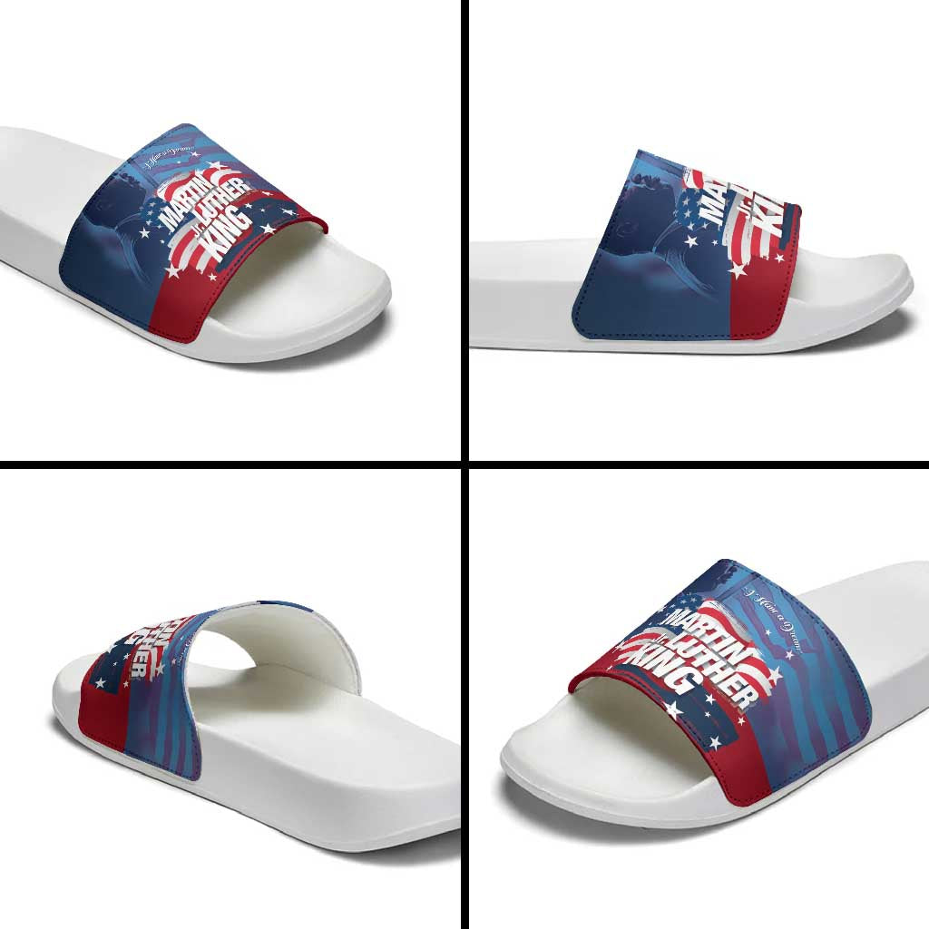 Martin Luther King MLK Slide Sandals I Have A Dream - African Pride