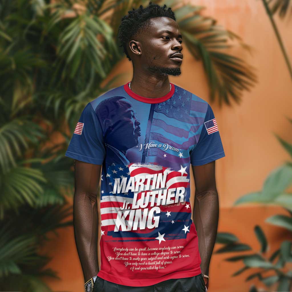 Martin Luther King MLK T shirt I Have A Dream - African Pride