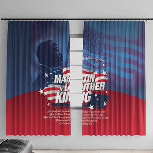 Martin Luther King MLK Window Curtain I Have A Dream - African Pride