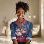 Martin Luther King MLK Women Casual Shirt I Have A Dream - African Pride