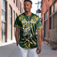 Custom South Africa 2024 Rugby Baseball Jersey Go Springboks Protea Pattern