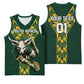 Custom South Africa 2024 Rugby Basketball Jersey Go Springboks Protea Pattern LT01
