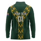 Custom South Africa 2024 Rugby Long Sleeve Polo Shirt Go Springboks Protea Pattern