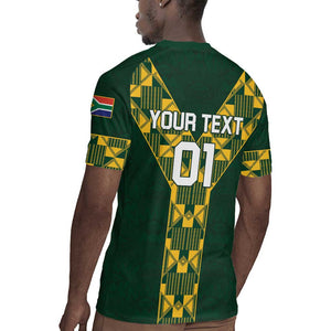 Custom South Africa 2024 Rugby Rugby Jersey Go Springboks Protea Pattern