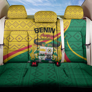 Benin Independence Day 1960 Back Car Seat Cover Fraternite Justice Travail