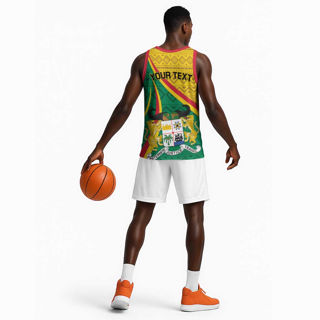 Personalized Benin Independence Day 1960 Basketball Jersey Fraternite Justice Travail LT01