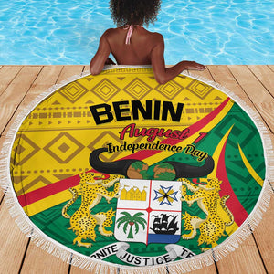 Benin Independence Day 1960 Beach Blanket Fraternite Justice Travail