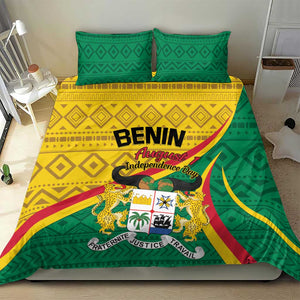 Benin Independence Day 1960 Bedding Set Fraternite Justice Travail