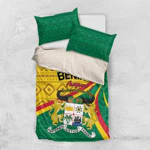 Benin Independence Day 1960 Bedding Set Fraternite Justice Travail