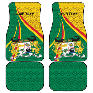 Benin Independence Day 1960 Car Mats Fraternite Justice Travail