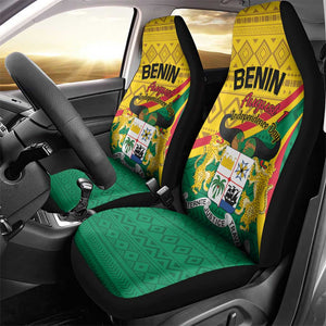 Benin Independence Day 1960 Car Seat Cover Fraternite Justice Travail