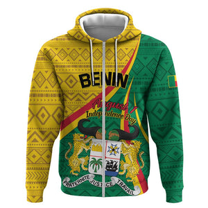 Personalized Benin Independence Day 1960 Hoodie Fraternite Justice Travail