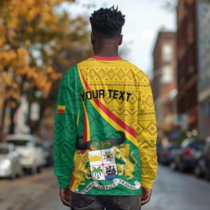 Personalized Benin Independence Day 1960 Long Sleeve Shirt Fraternite Justice Travail LT01