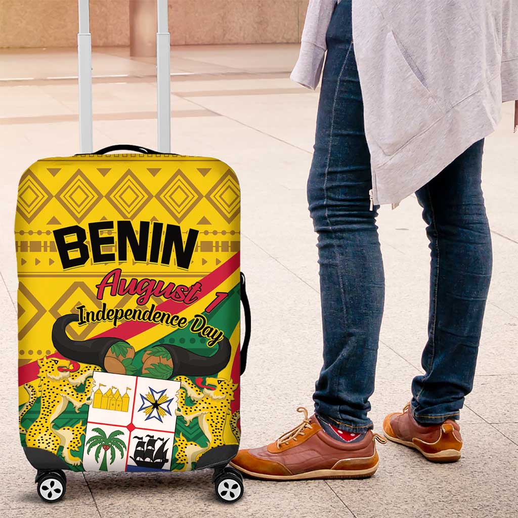 Benin Independence Day 1960 Luggage Cover Fraternite Justice Travail