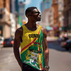 Personalized Benin Independence Day 1960 Men Tank Top Fraternite Justice Travail