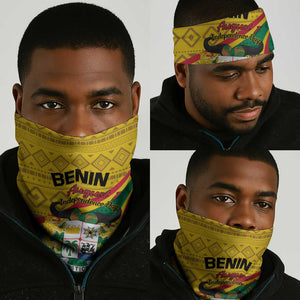 Benin Independence Day 1960 Neck Gaiter Fraternite Justice Travail LT01