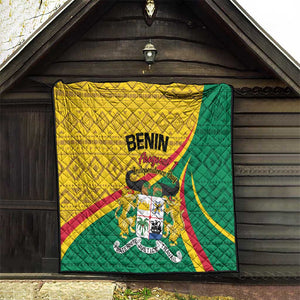 Benin Independence Day 1960 Quilt Fraternite Justice Travail