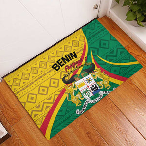 Benin Independence Day 1960 Rubber Doormat Fraternite Justice Travail