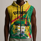 Personalized Benin Independence Day 1960 Sleeveless Zip Hoodie Fraternite Justice Travail - African Pride