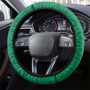 Benin Independence Day 1960 Steering Wheel Cover Fraternite Justice Travail