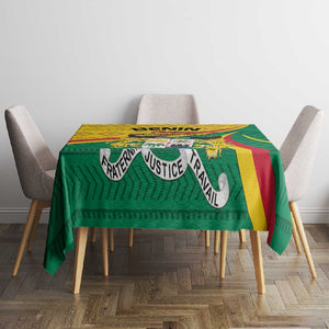 Benin Independence Day 1960 Tablecloth Fraternite Justice Travail