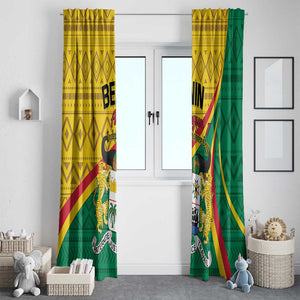 Benin Independence Day 1960 Window Curtain Fraternite Justice Travail