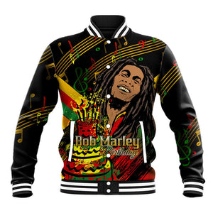 The Father of Reggae Baseball Jacket - Legendary Birthday Tribute LT01