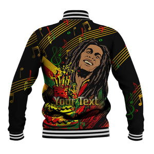 The Father of Reggae Baseball Jacket - Legendary Birthday Tribute LT01