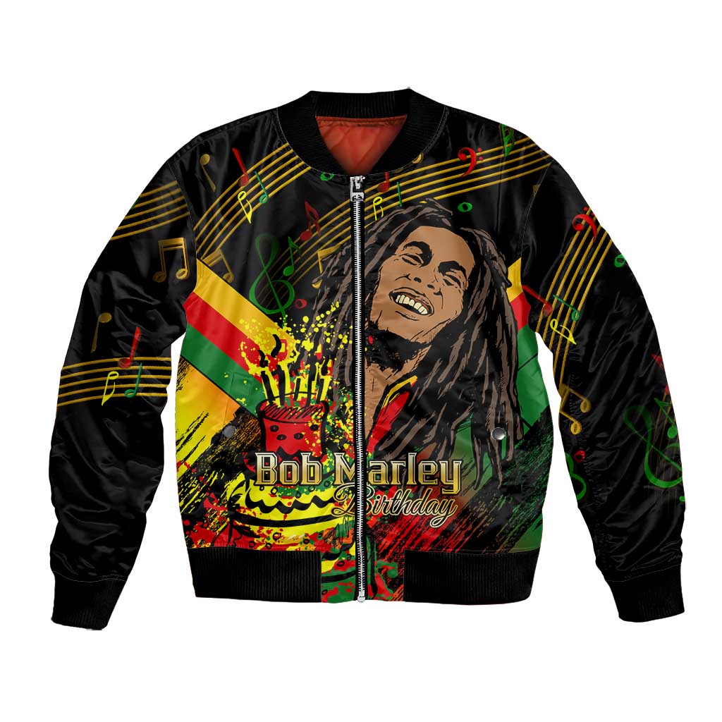 The Father of Reggae Bomber Jacket - Legendary Birthday Tribute